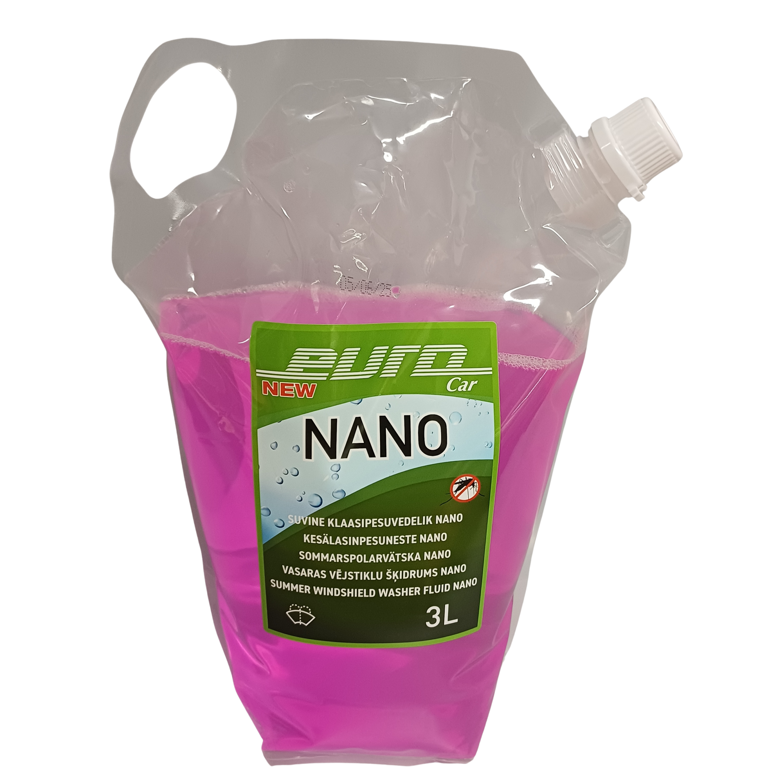 Nano suvine klaasipesuvedelik